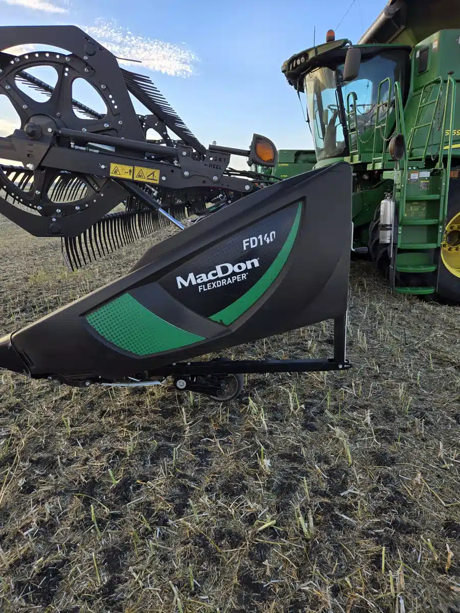 Used 2021 MacDon FD140 Header - Flex Draper