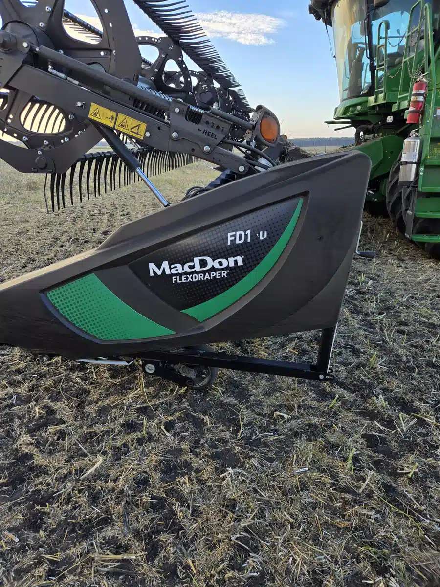 Used 2021 MacDon FD140 Header - Flex Draper