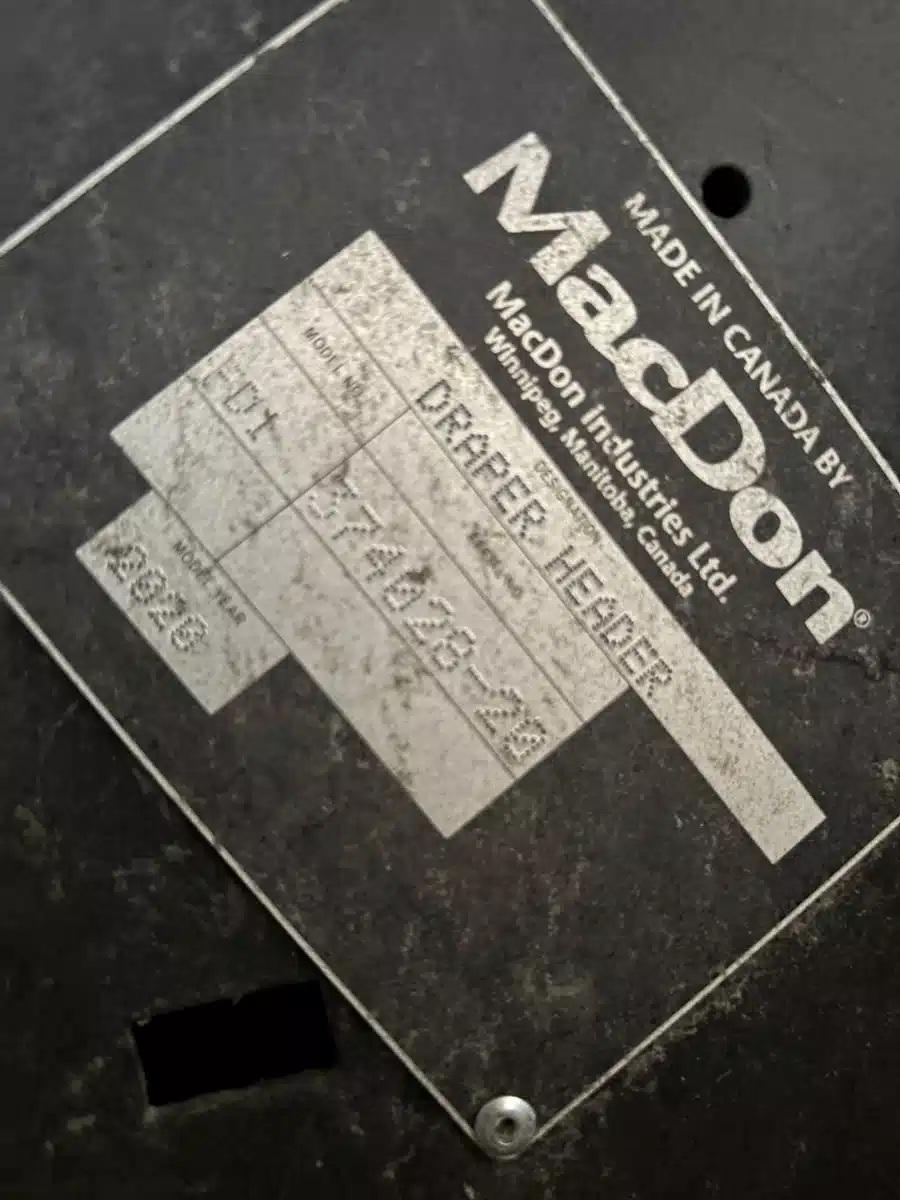 Used 2020 MacDon FD140 Header - Flex Draper