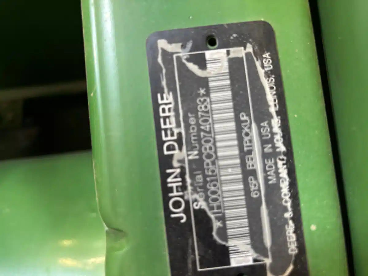 Gallery image 2 for 2011 John Deere 615P Header - Pickup