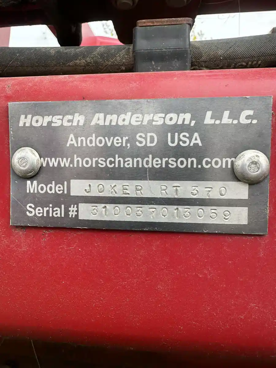 Gallery image 2 for Used 2013 Horsch RT370 Field Finisher