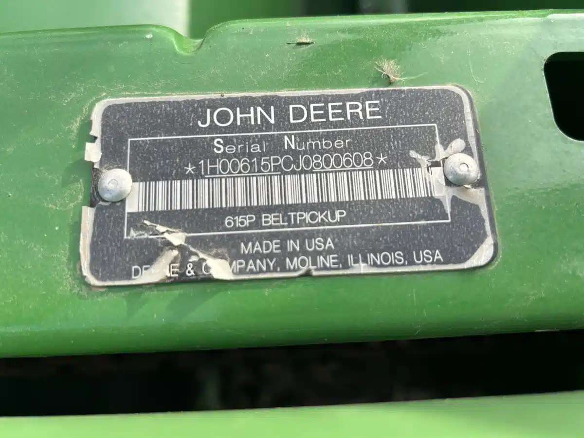 Gallery image 1 for Used 2018 John Deere 615P Header - Pickup