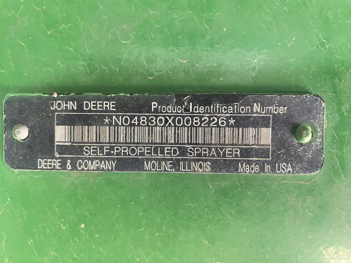 Gallery image 2 for Used 2009 John Deere 4830 Sprayer - Self Propelled