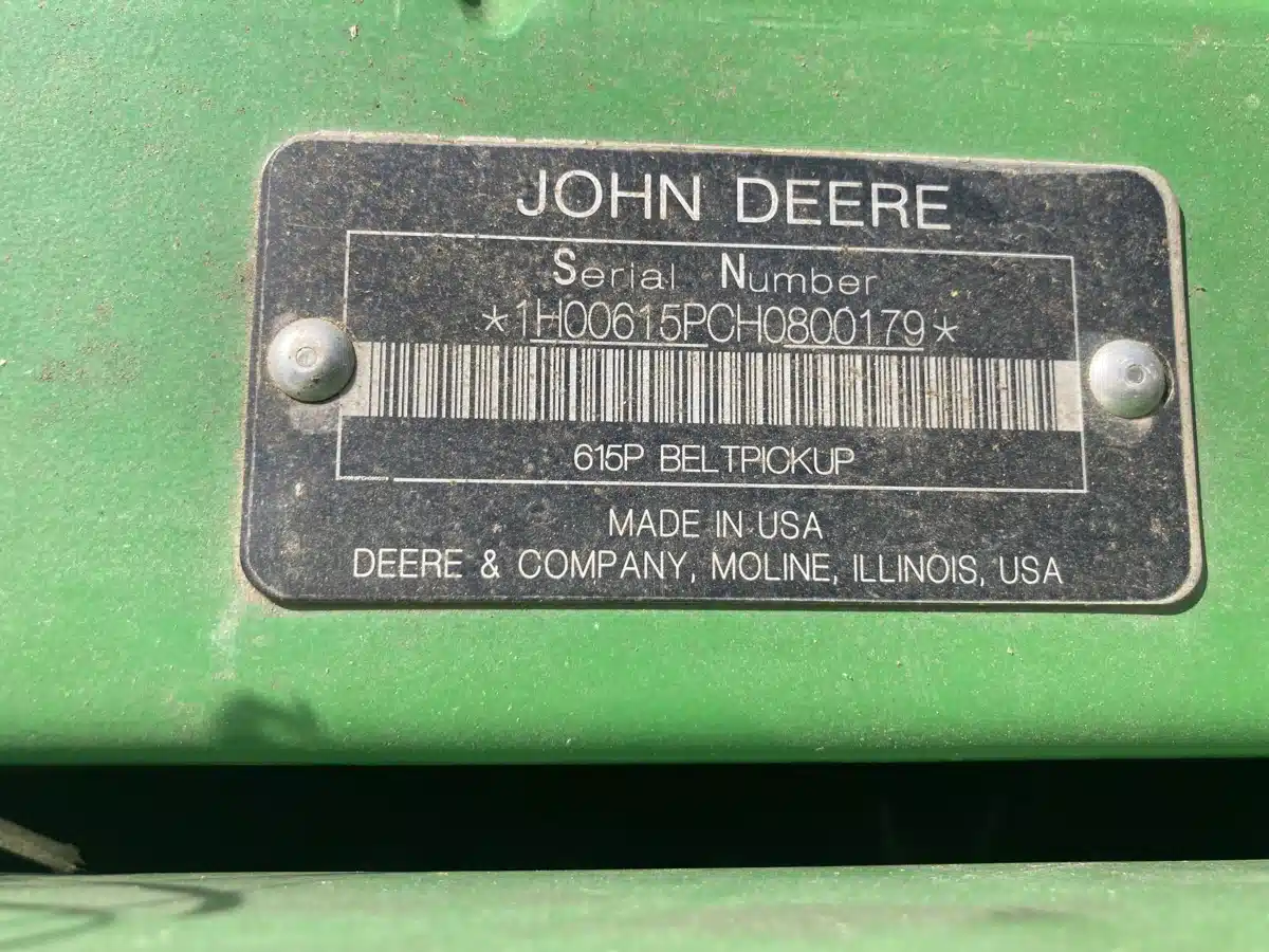 Gallery image 2 for Used 2018 John Deere 615P Header - Draper
