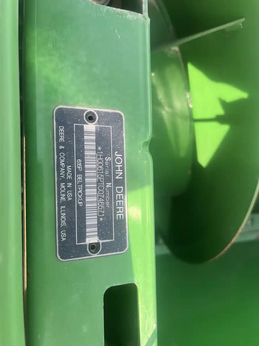 Gallery image 2 for Used 2012 John Deere 615P Header - Draper