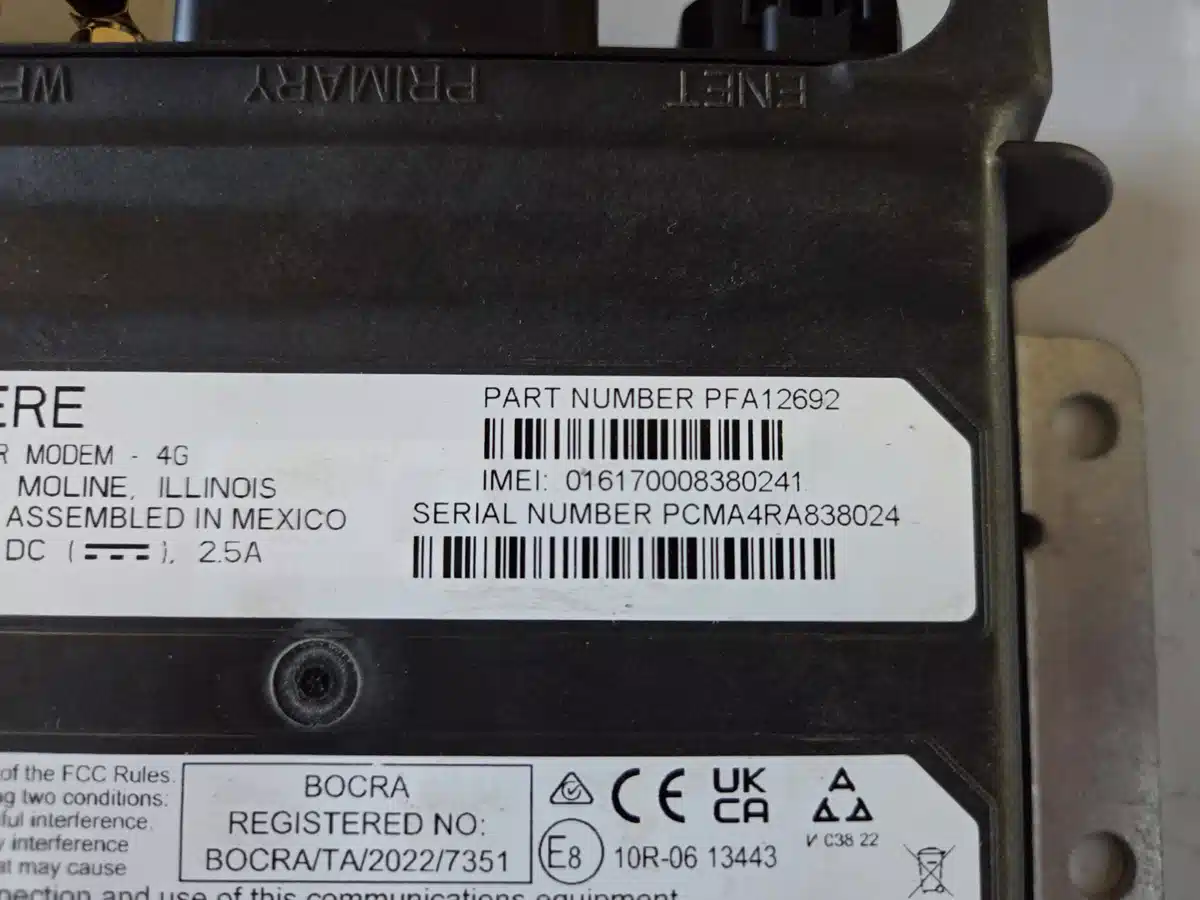 Gallery image 2 for Used 2024 John Deere 021TPC Guidance System