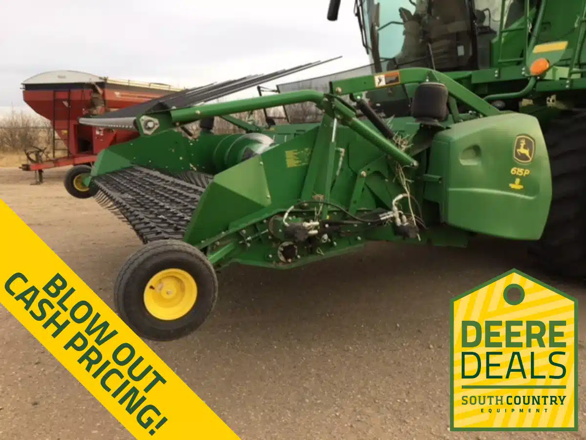 Gallery image 1 for Used 2016 John Deere 615P Header - Draper