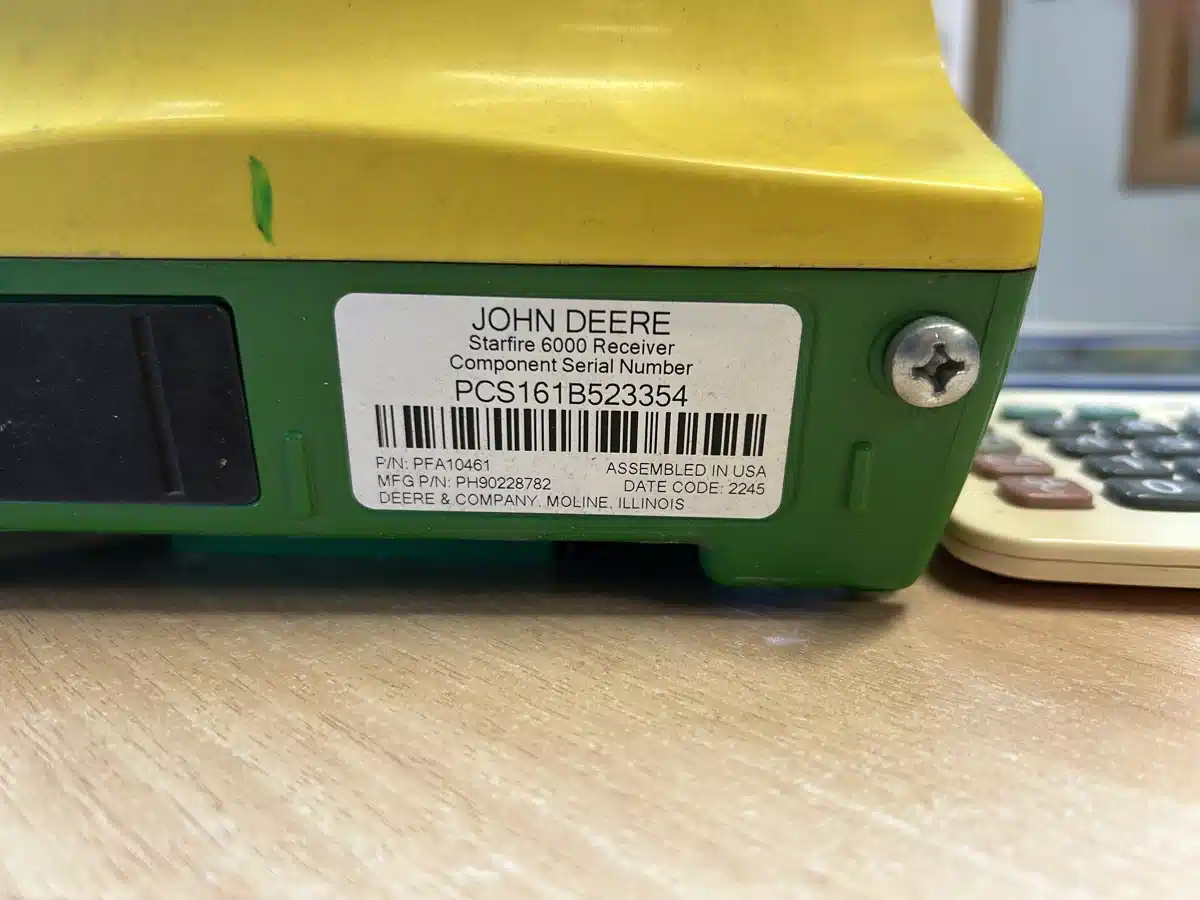 Gallery image 2 for 2022 John Deere SF6000 Guidance System