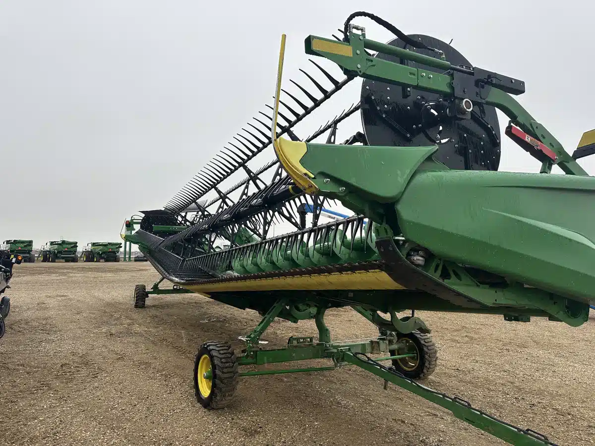 Used 2023 John Deere HD45R Header - Draper