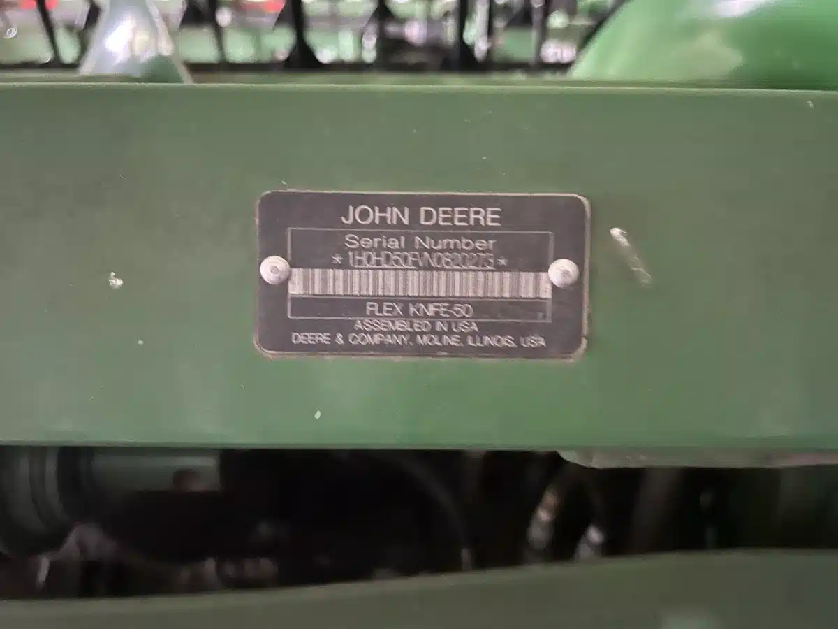 Gallery image 2 for 2022 John Deere HD50F Header - Flex Draper