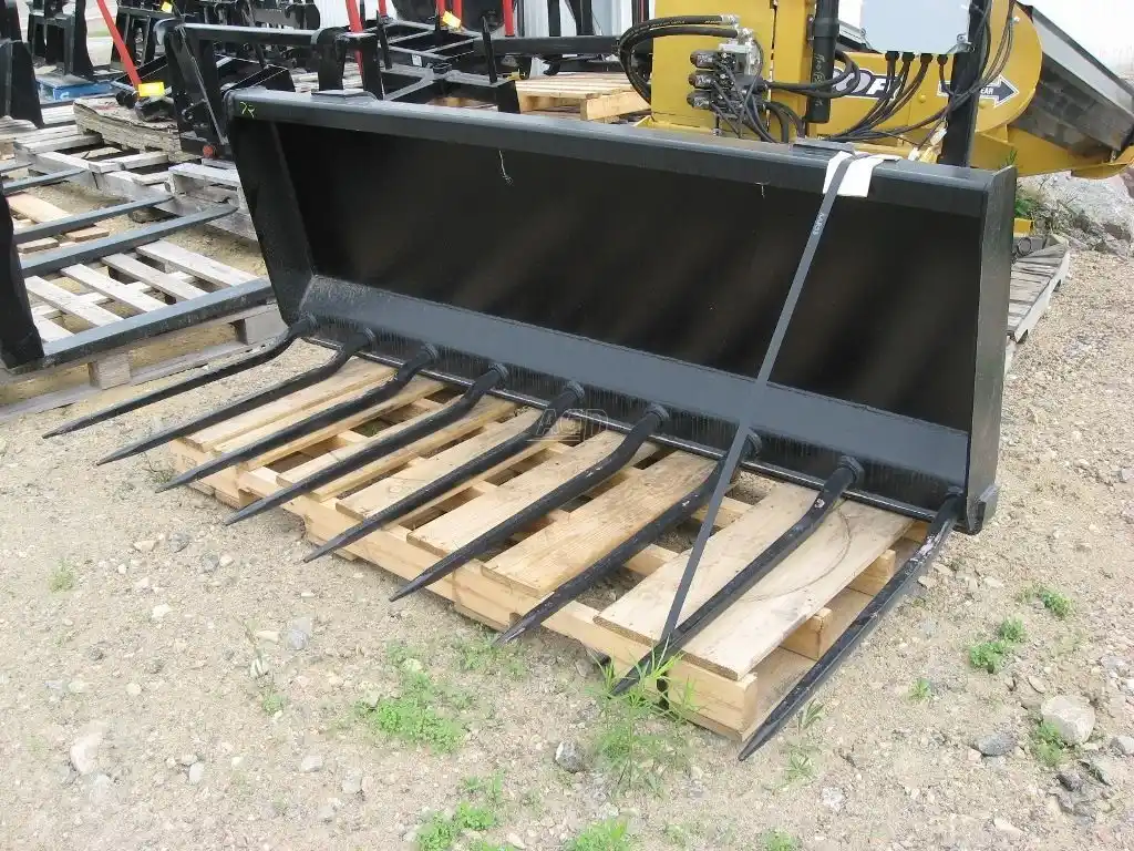 Gallery image 1 for New HLA Attachments MFE72 Manure Fork
