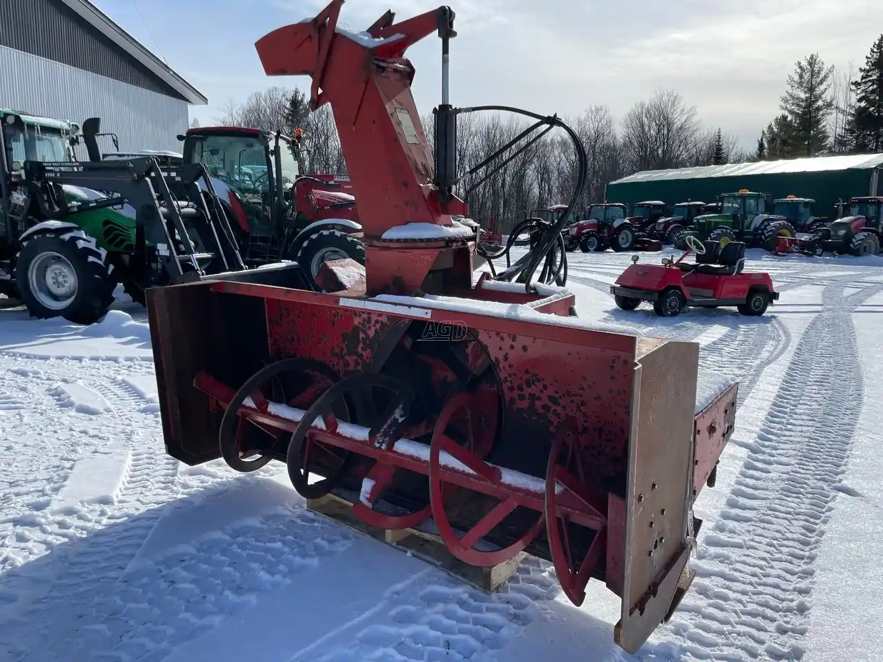 Gallery image 1 for Used Pronovost P-860 TRC Snow Blower