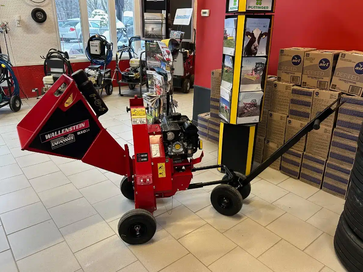 Used 2023 Wallenstein BXC34 Wood Chipper