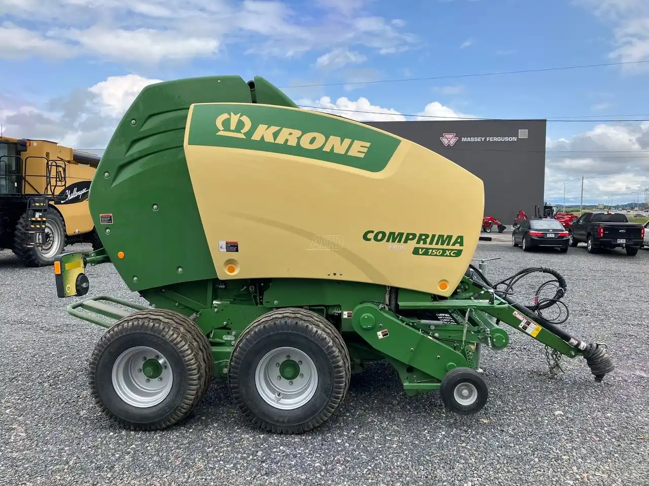 Gallery image 2 for Used 2020 Krone COMPRIMA V 150 XC T Round Baler