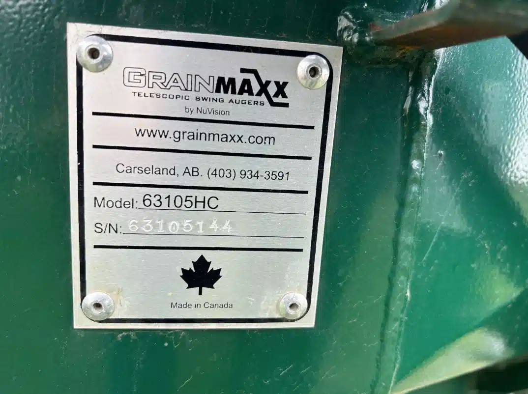 Gallery image 2 for Used 2019 GrainMaxX 63105HC Grain Auger