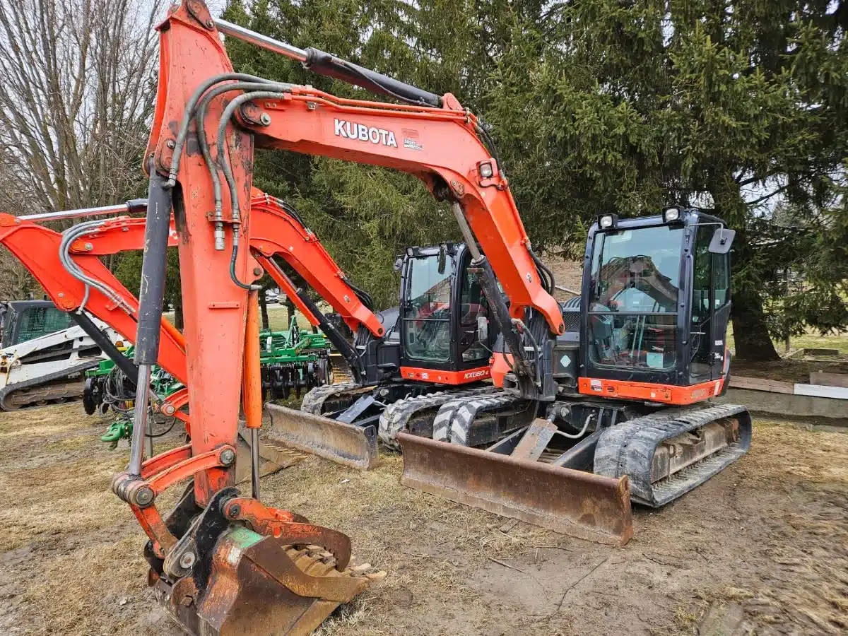 Gallery image 1 for Used 2018 Kubota KX080-4 Excavator