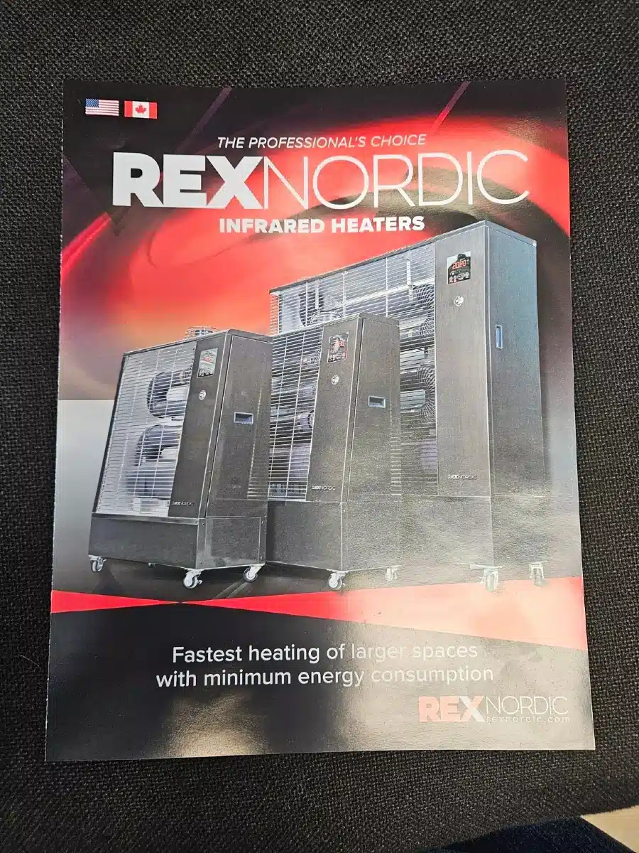 Gallery image 2 for 2026 Rex Nordic AH-210i Heater