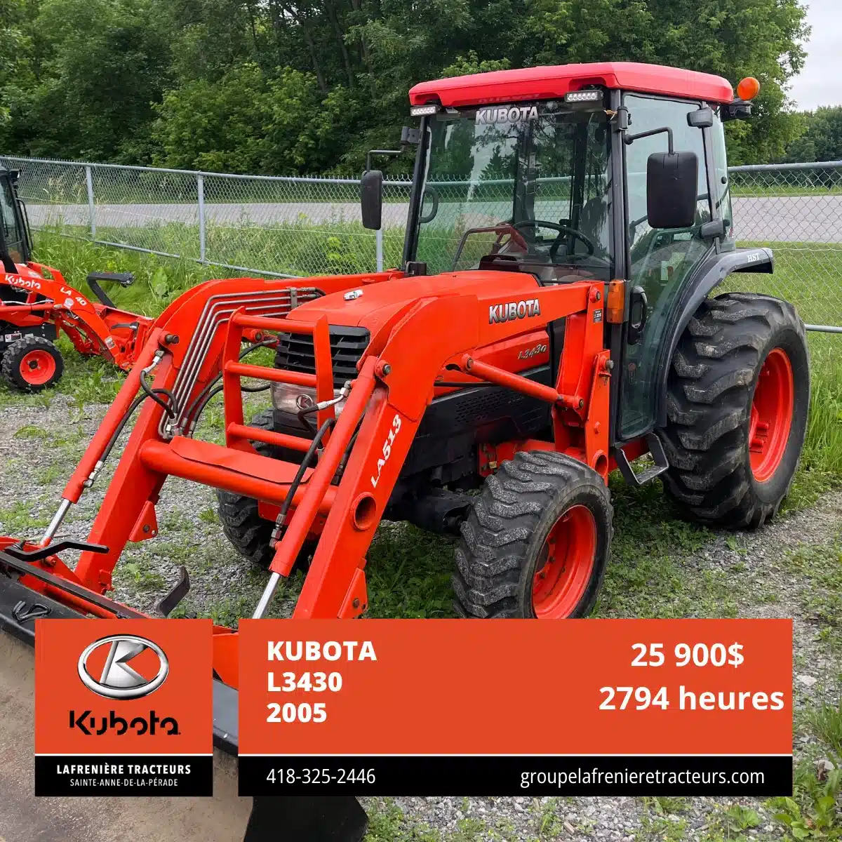 Gallery image 1 for Used 2005 Kubota L3430 Tractor
