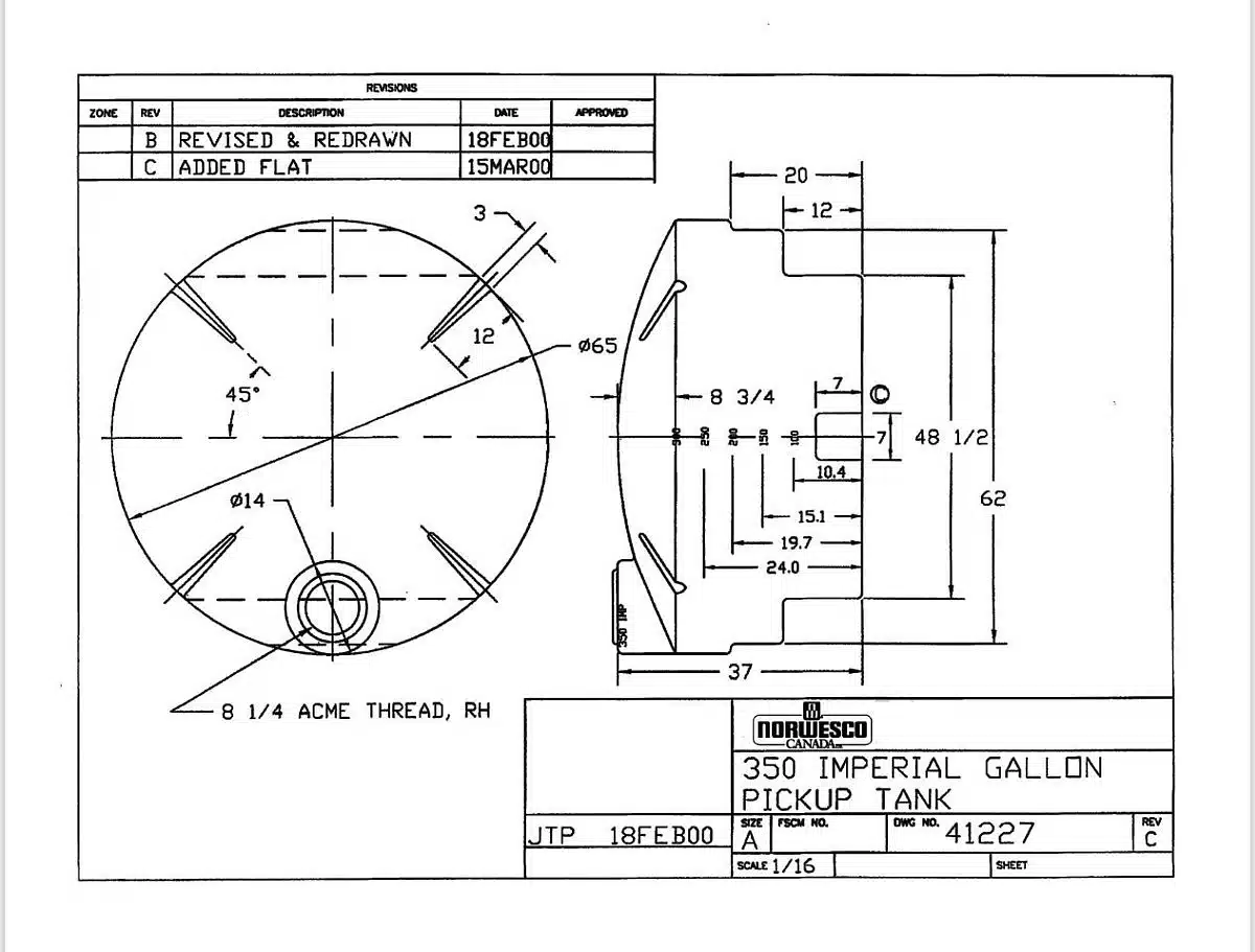 Gallery image 2 for Unspecified 41227 Tank