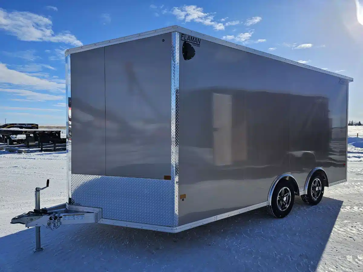 Gallery image 1 for New 2025 ALCOM Xpress Trailer - Snowmobile