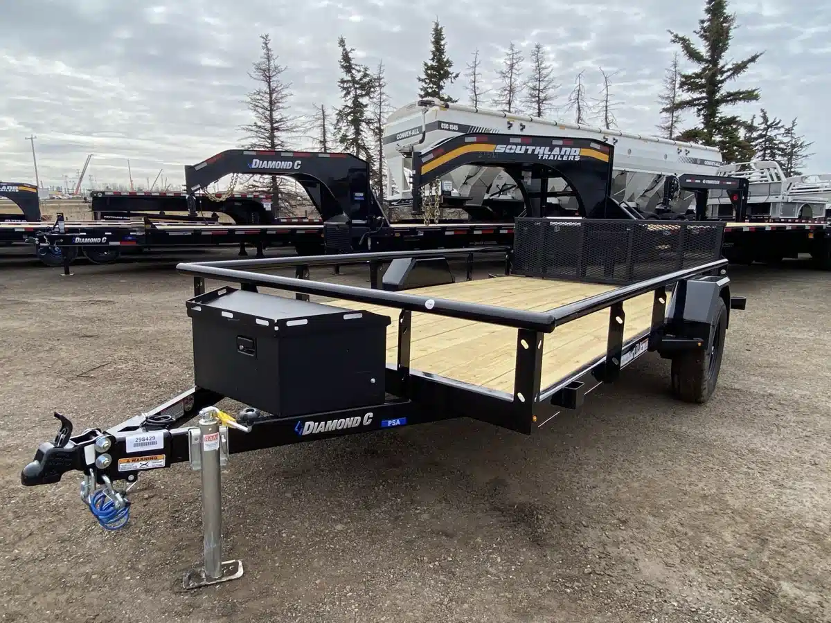 Gallery image 1 for New 2025 Diamond C PSA135 Trailer