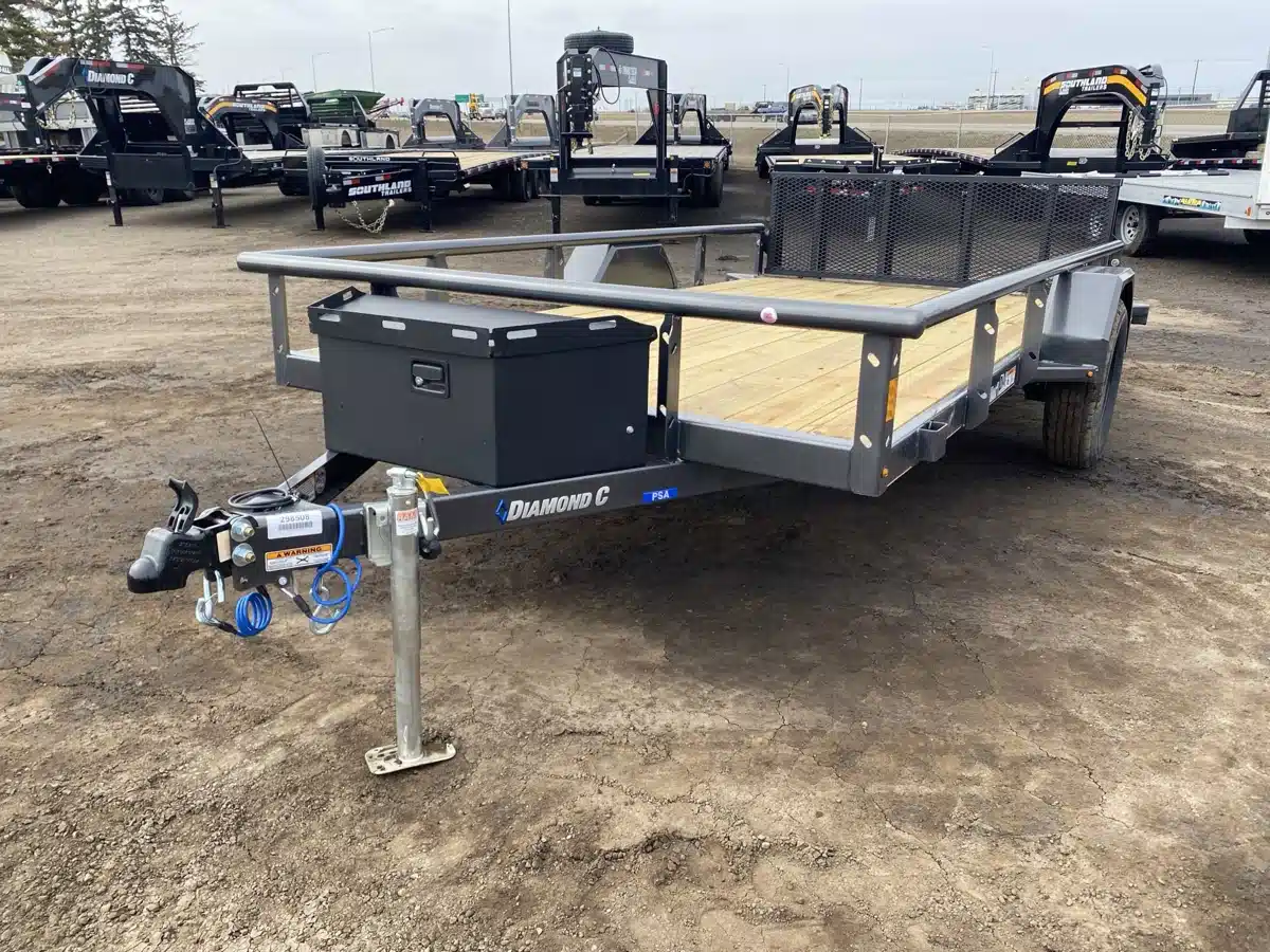 Gallery image 1 for New 2025 Diamond C PSA135 Trailer