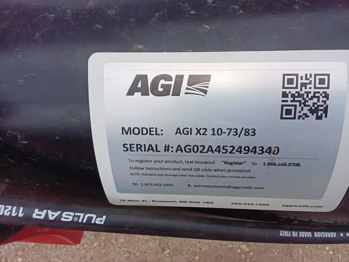 Gallery image 2 for New 2024 AGI X2 1073 Grain Auger