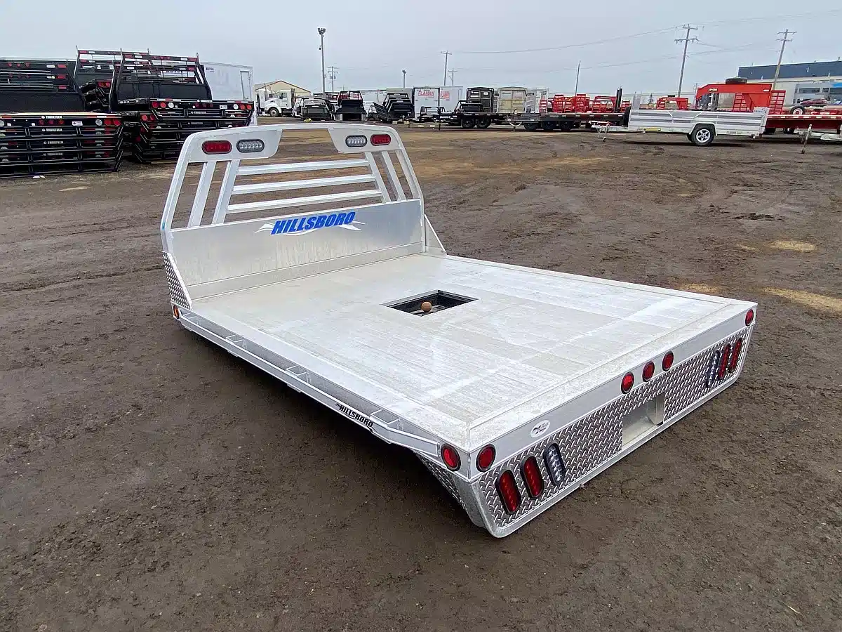 Gallery image 1 for New Hillsboro ALT7-8.5-A-60-EXT-90Deg F/G Truck Flatbed