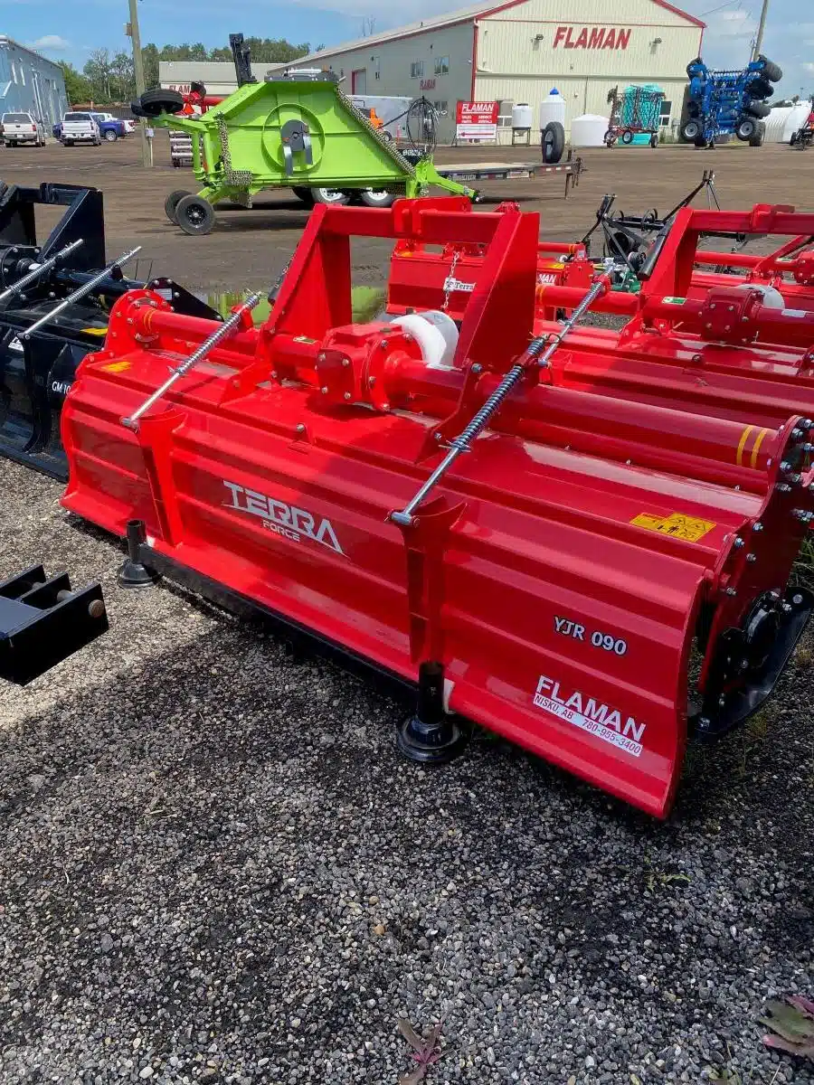 New 2025 TerraForce YJR090 Rotary Tiller