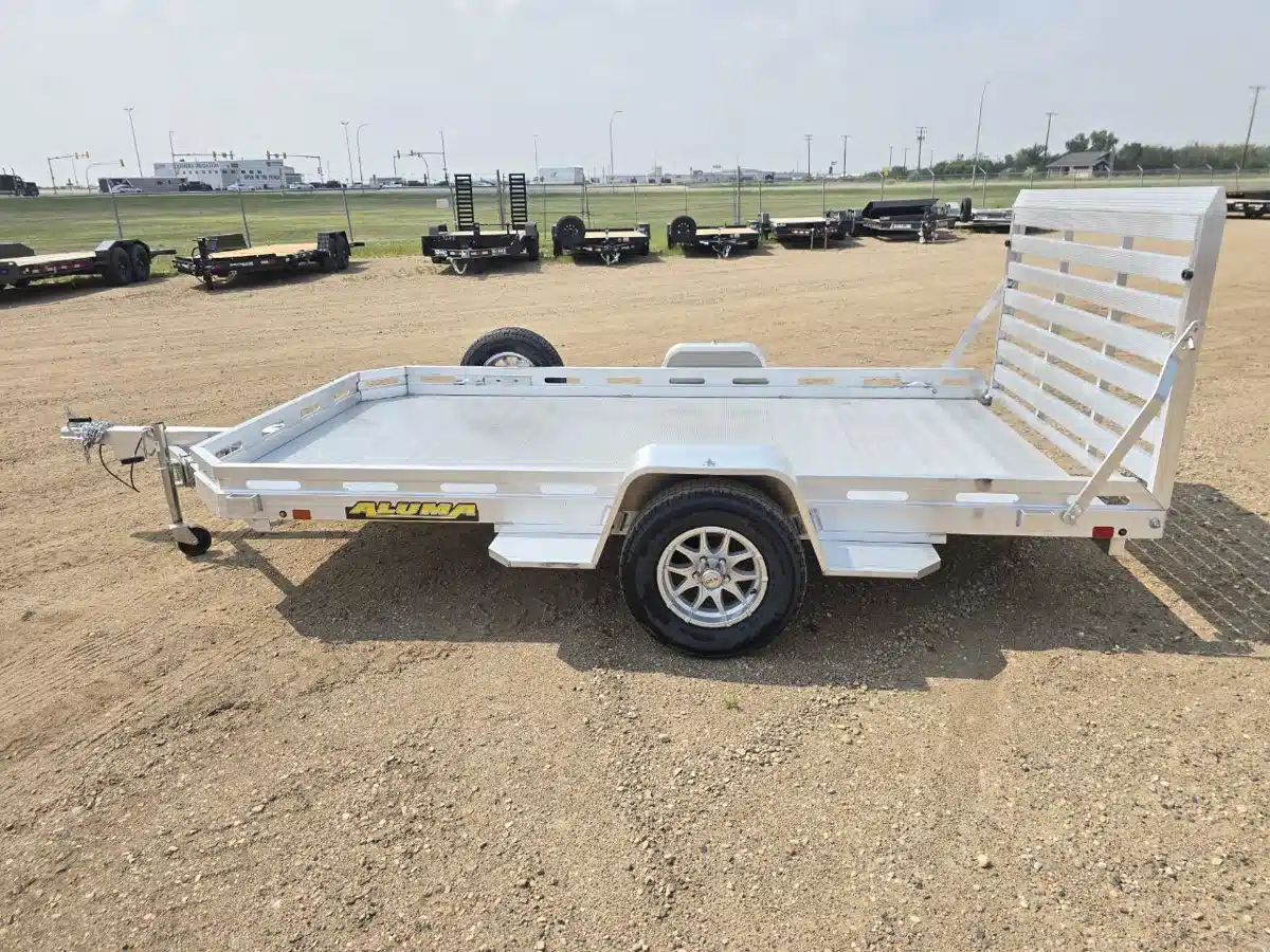 Gallery image 2 for New 2026 Aluma 7712H-BT Trailer - Utility