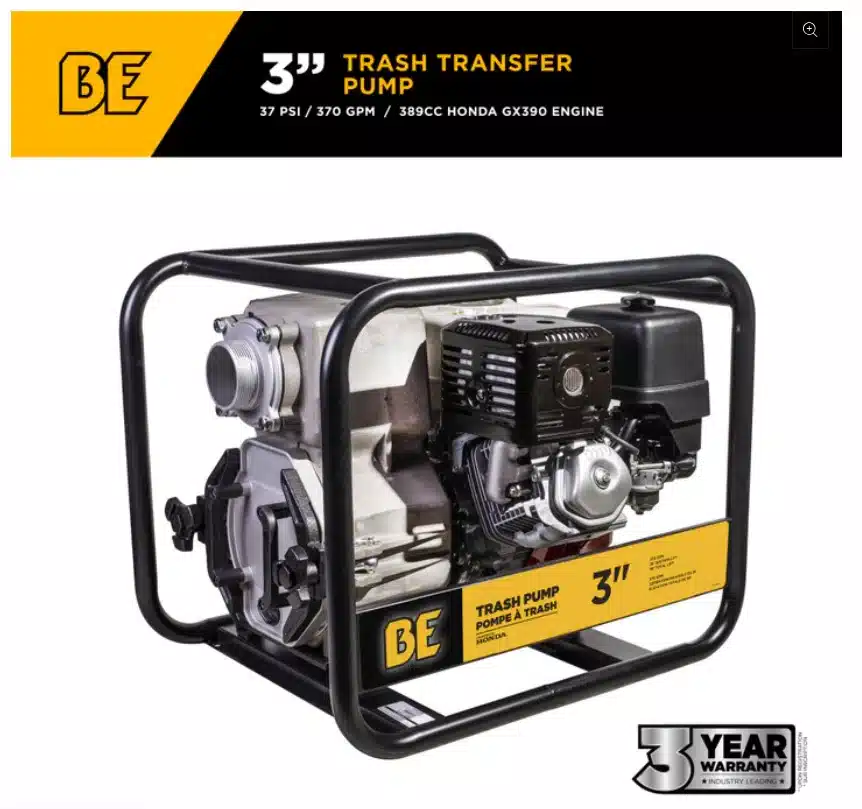 Gallery image 1 for New BE TP-3013HM Pump