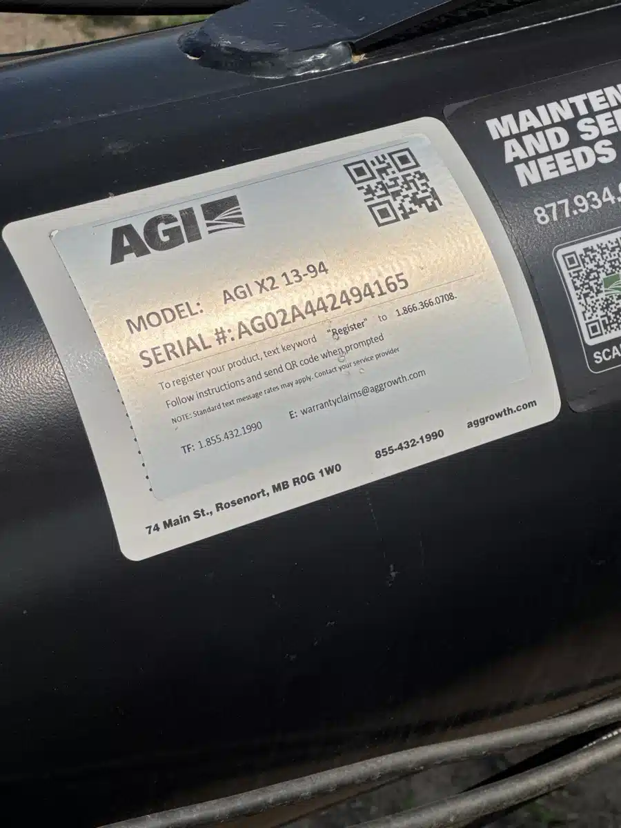 Gallery image 2 for New 2025 AGI X2 1394 XT Grain Auger