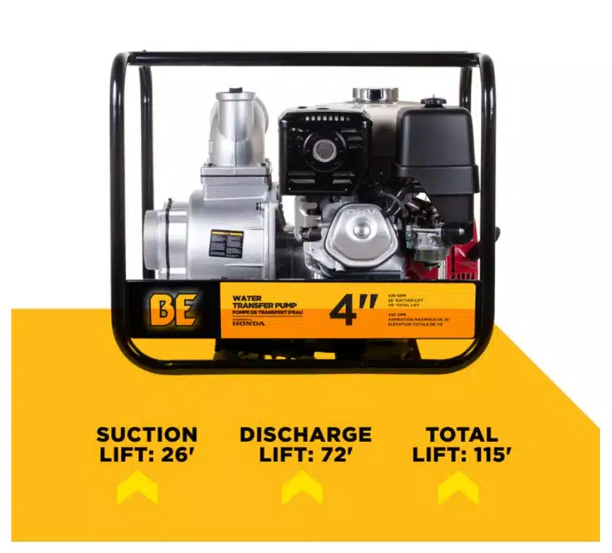 Gallery image 2 for New BE WP4013H Pump