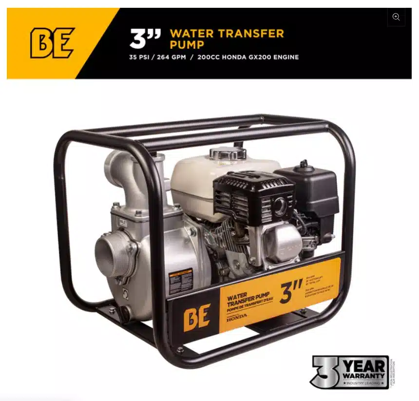 Gallery image 1 for New BE WP-3065HL Pump