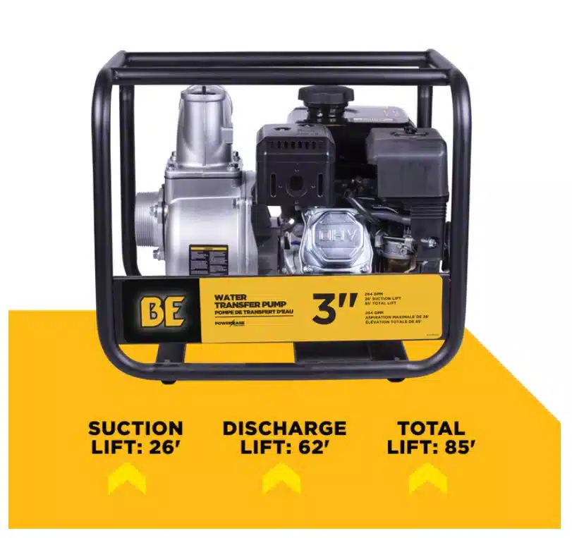 Gallery image 2 for New BE WP-3070S Pump