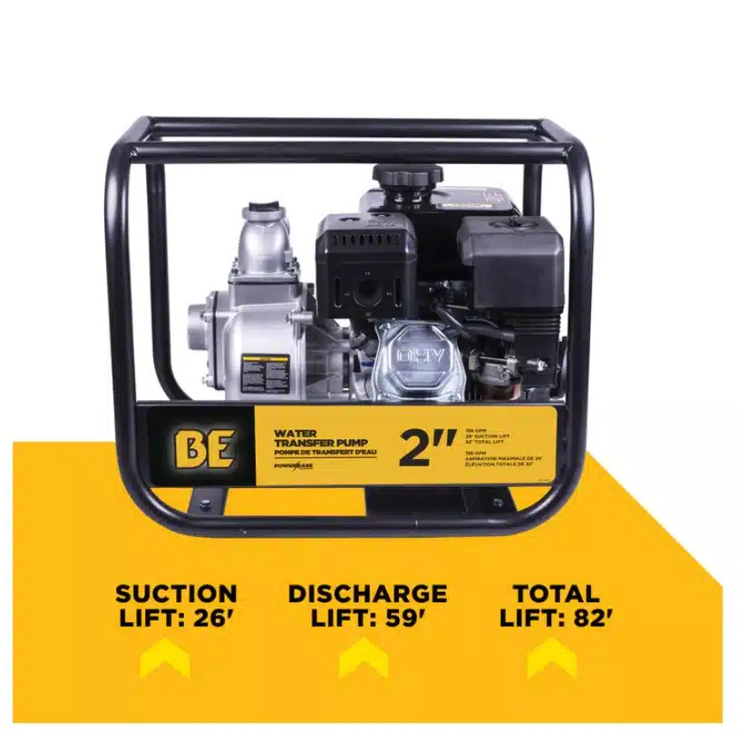 Gallery image 2 for New BE WP-2070S Pump