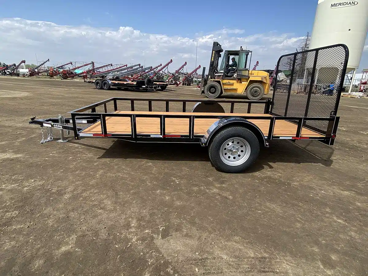 Gallery image 2 for New 2024 Oasis 12' Utility Trailer