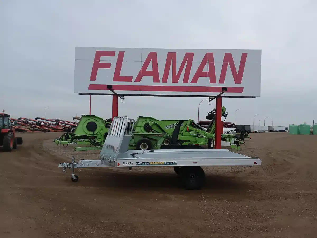 New Aluma 8612H Trailer - Snowmobile