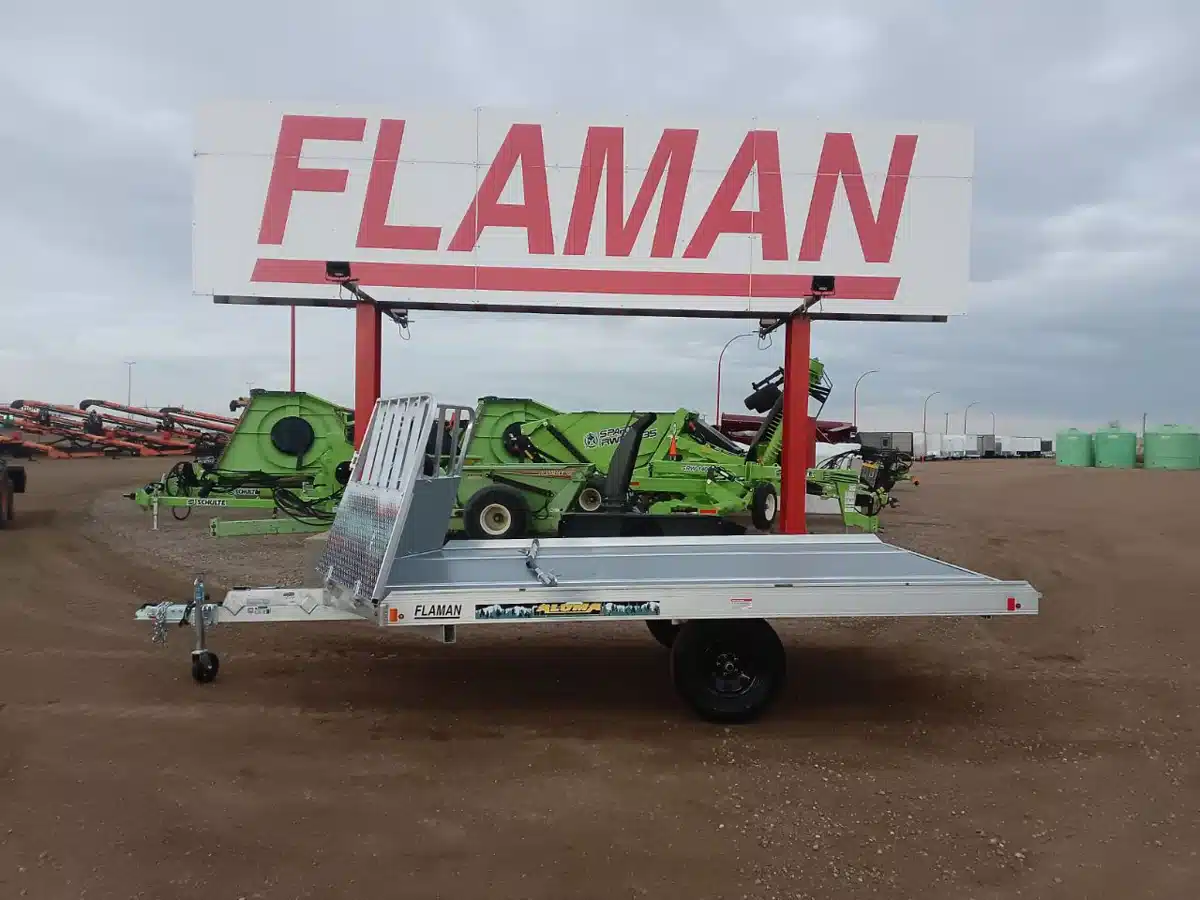 New Aluma 8612H Trailer - Snowmobile