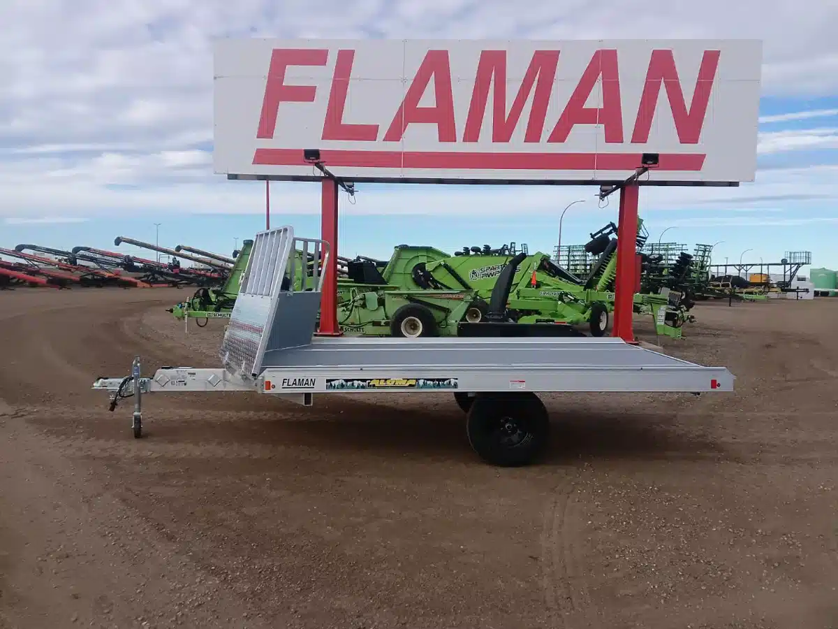 New Aluma 8612H Trailer - Snowmobile