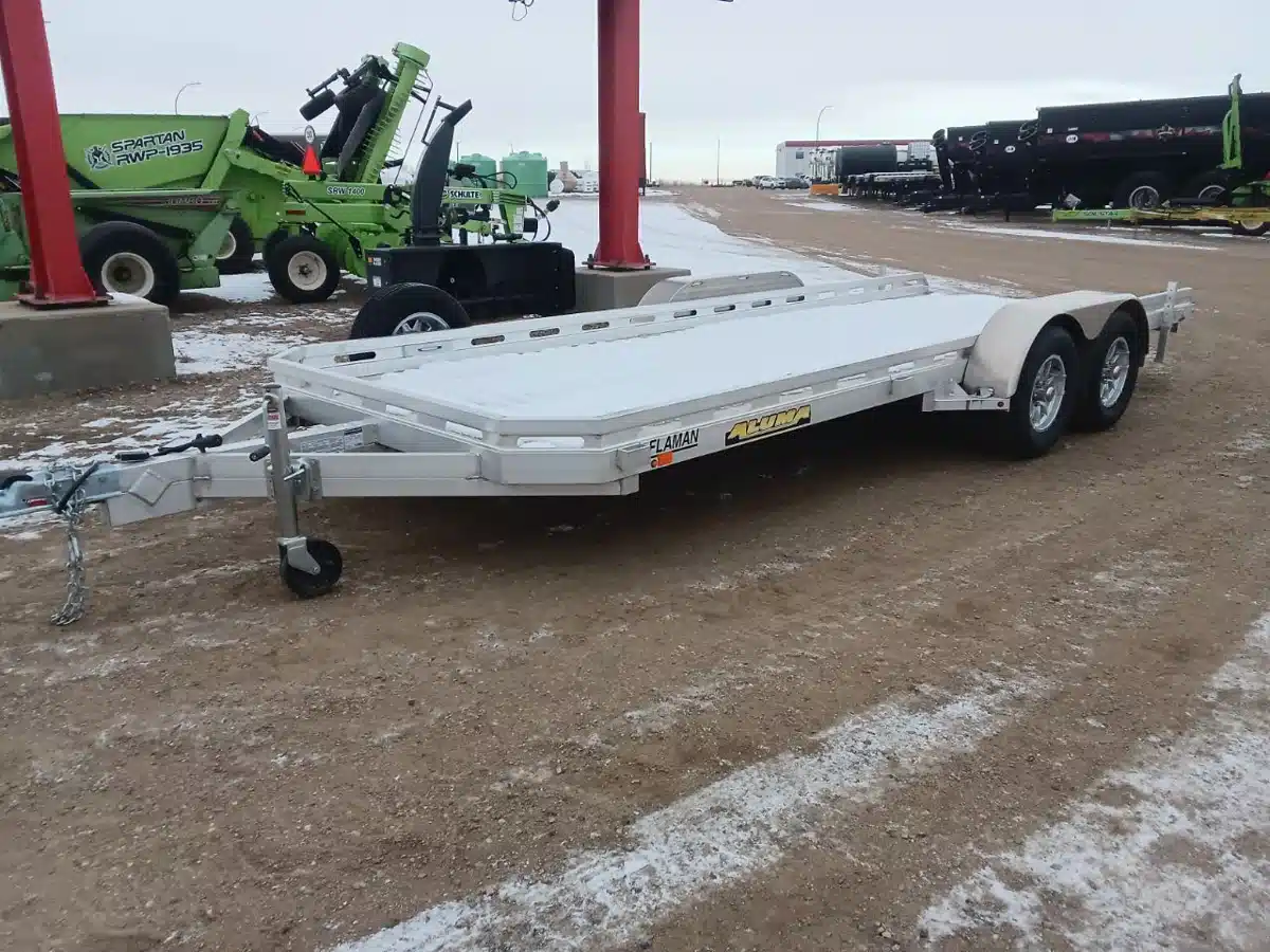 Gallery image 2 for New 2026 Aluma 7818TA Trailer - Snowmobile