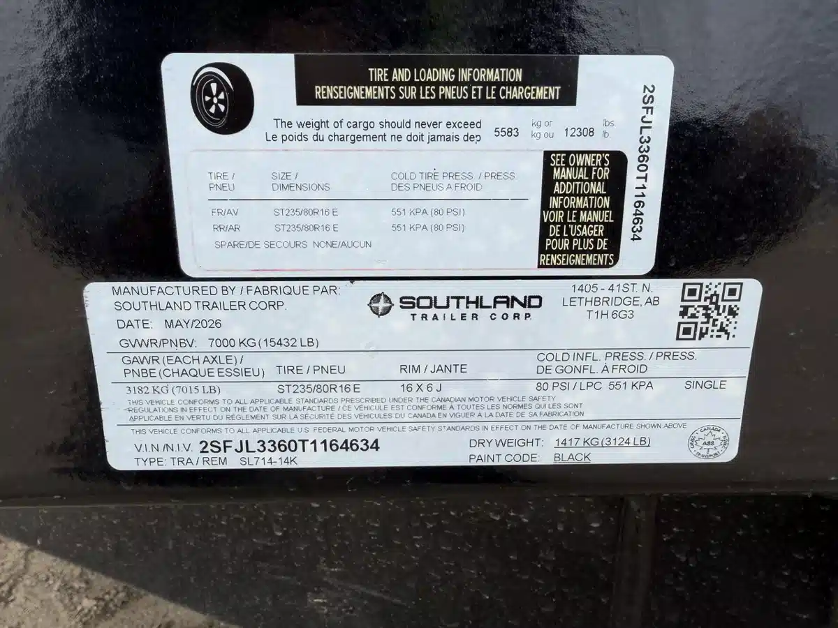 Gallery image 1 for 2026 Southland Trailers SLDUMP Trailer - Dump