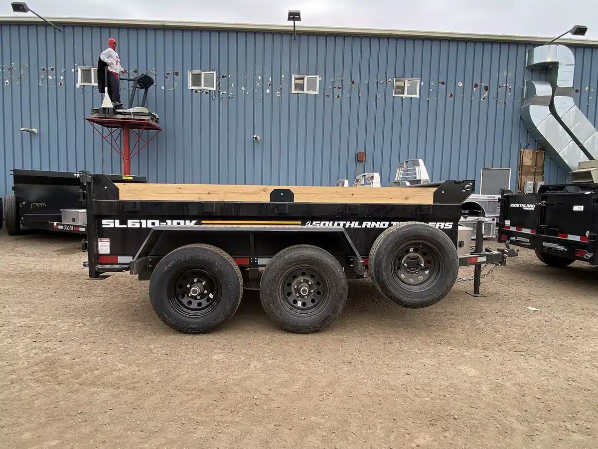 Photo de la Galerie 2 pour 2027 Southland Trailers SL610-10K Remorque - Benne