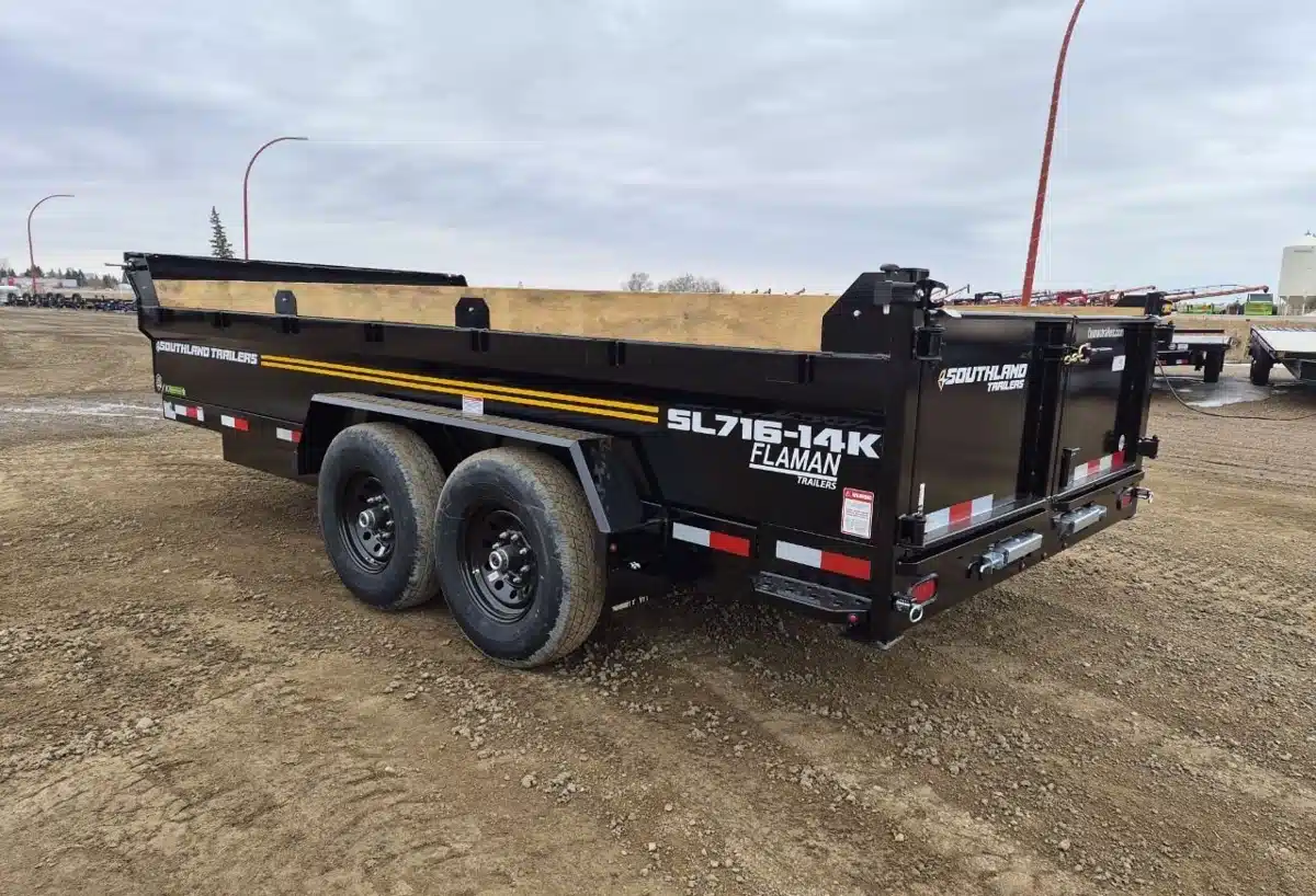 Photo de la Galerie 2 pour 2026 Southland Trailers SL716-14K Remorque - Benne