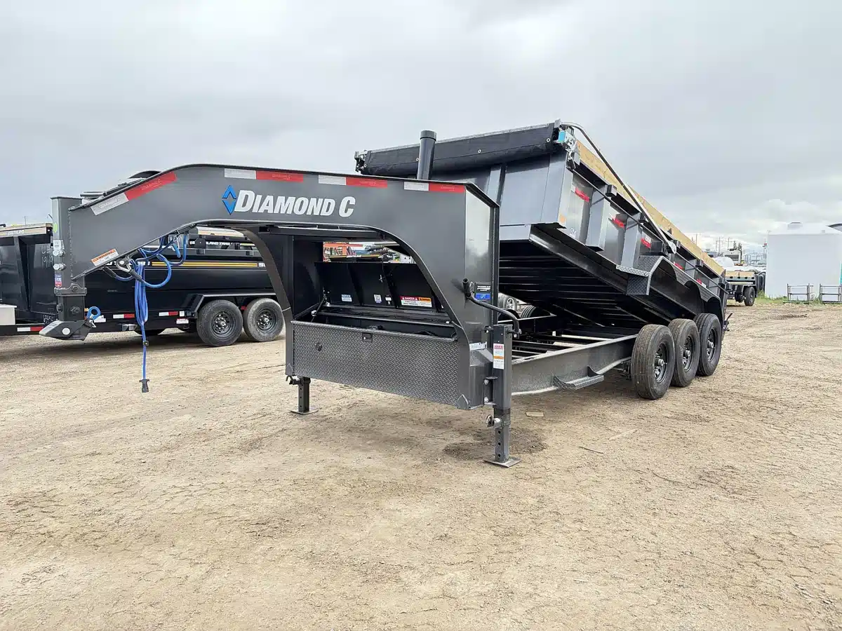 Gallery image 1 for 2027 Diamond C LPT307 GN Trailer - Dump