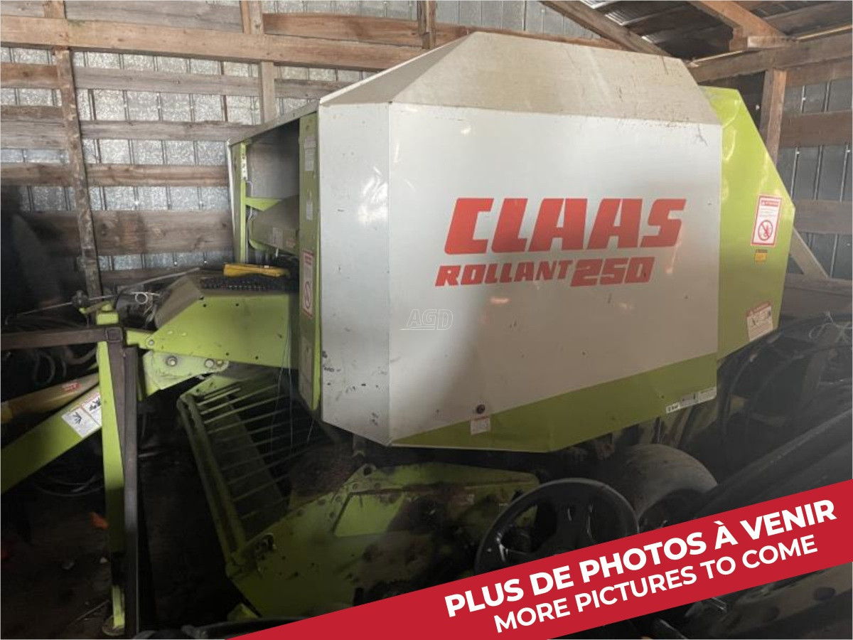 Image for Used 2010 CLAAS ROLLANT 250 Round Baler