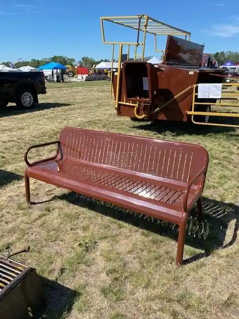 New Cypress Industries 6 Foot Park Bench Miscellaneous