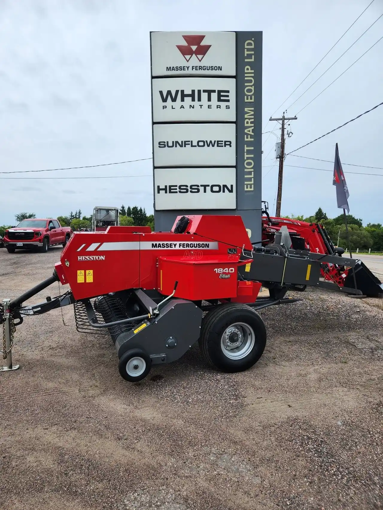 Gallery image 2 for Used 2022 Massey Ferguson 1840 Square Baler - Small