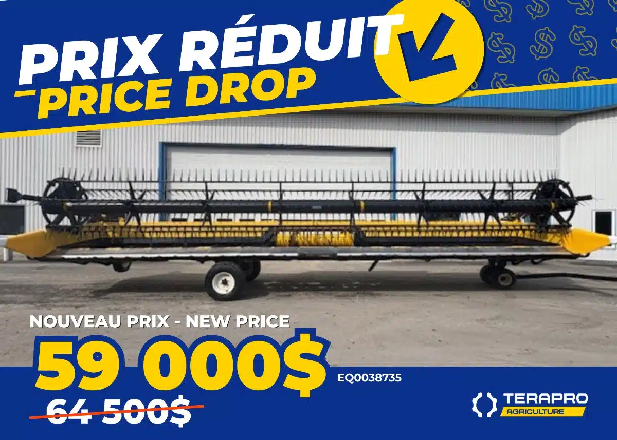 Gallery image 2 for 2017 New Holland 880CF Header - Draper