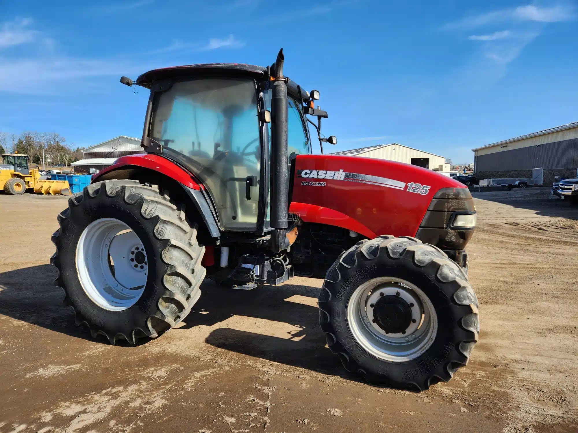 Gallery image 2 for Used 2008 Case IH MAXXUM 125 Tractor